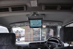Mazda Bongo 1998 DVD roof screen upgrade 004