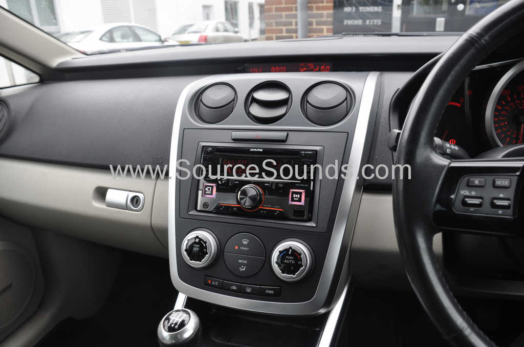 Mazda CX7 2007 stereo upgrade 004