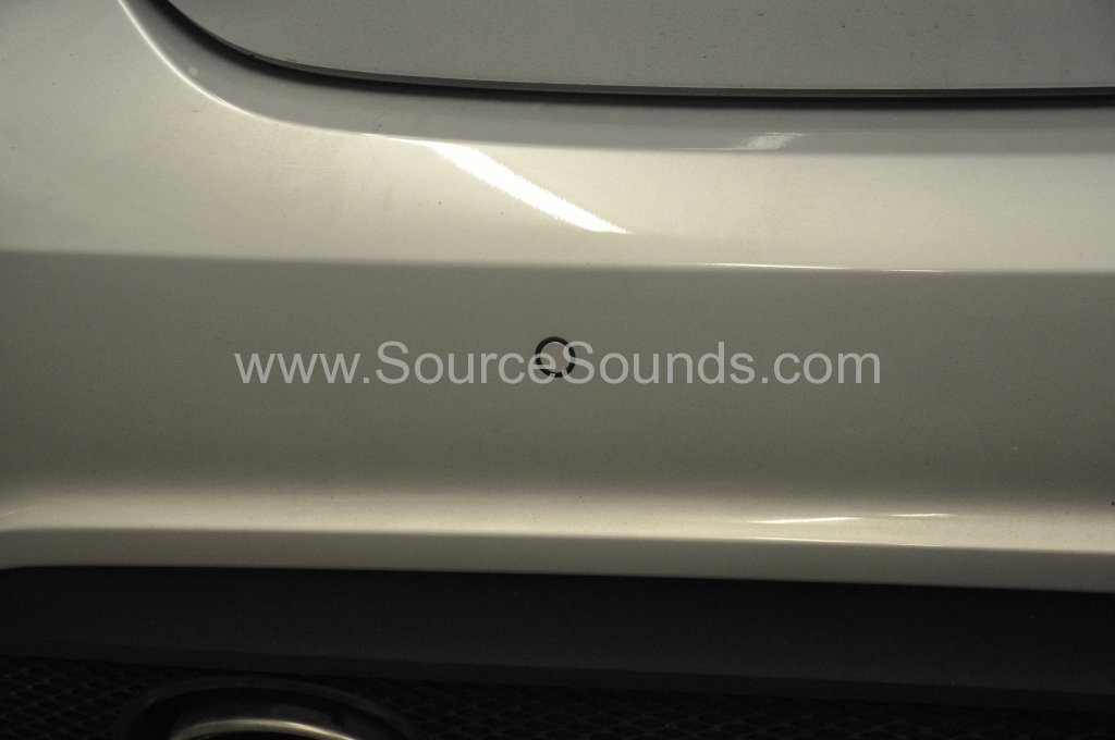 Mercedes A Class 2013 rear sensor upgrade 006