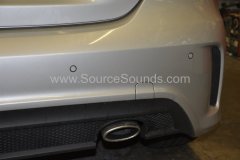Mercedes A Class 2013 rear sensor upgrade 007