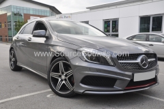 Mercedes A Class 2016 front n rear sensors 001