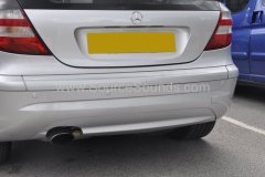 Mercedes C180 2005 rear parking sensors 003