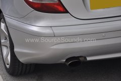 Mercedes C180 2005 rear parking sensors 004