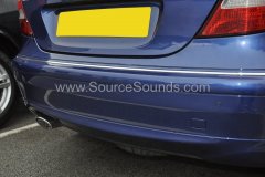 Mercedes C Class 2005 reverse sensor upgrade 003