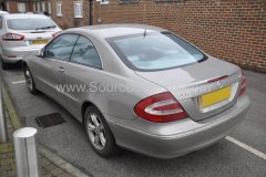 Mercedes CLK270 2008 DAB screen upgrade 002