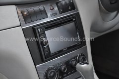 Mercedes CLK270 2008 DAB screen upgrade 005