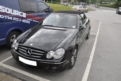 Mercedes CLK 320 2008 reverse camera upgrade 001