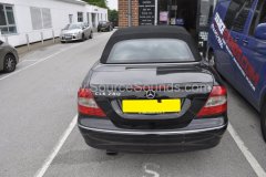 Mercedes CLK 320 2008 reverse camera upgrade 002