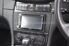 Mercedes CLK 320 2008 reverse camera upgrade 003