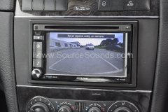 Mercedes CLK 320 2008 reverse camera upgrade 006