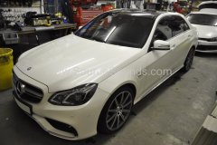 Mercedes E63 AMG reverse camera upgrade 001