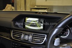 Mercedes E63 AMG reverse camera upgrade 006