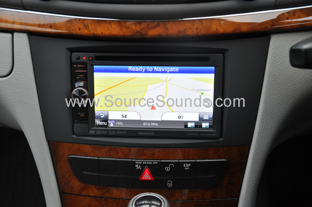 Mercedes E Class 2008 navigation upgrade 005