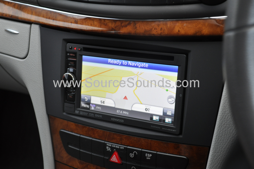 Mercedes E Class 2008 navigation upgrade 006