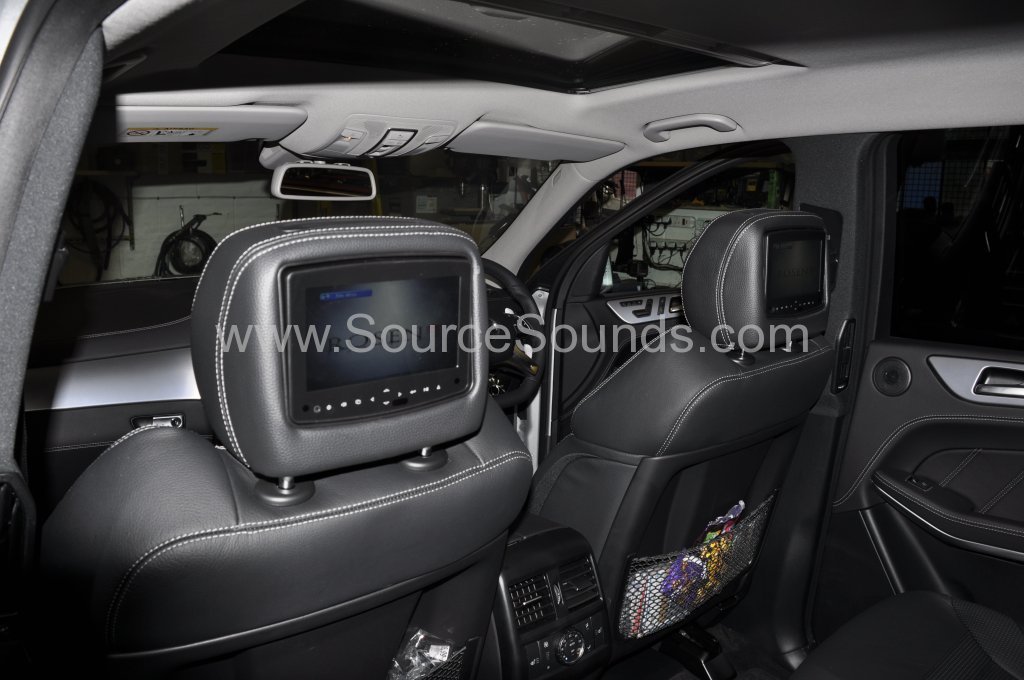 Mercedes AMG GL63 2014 headrest upgrade 006