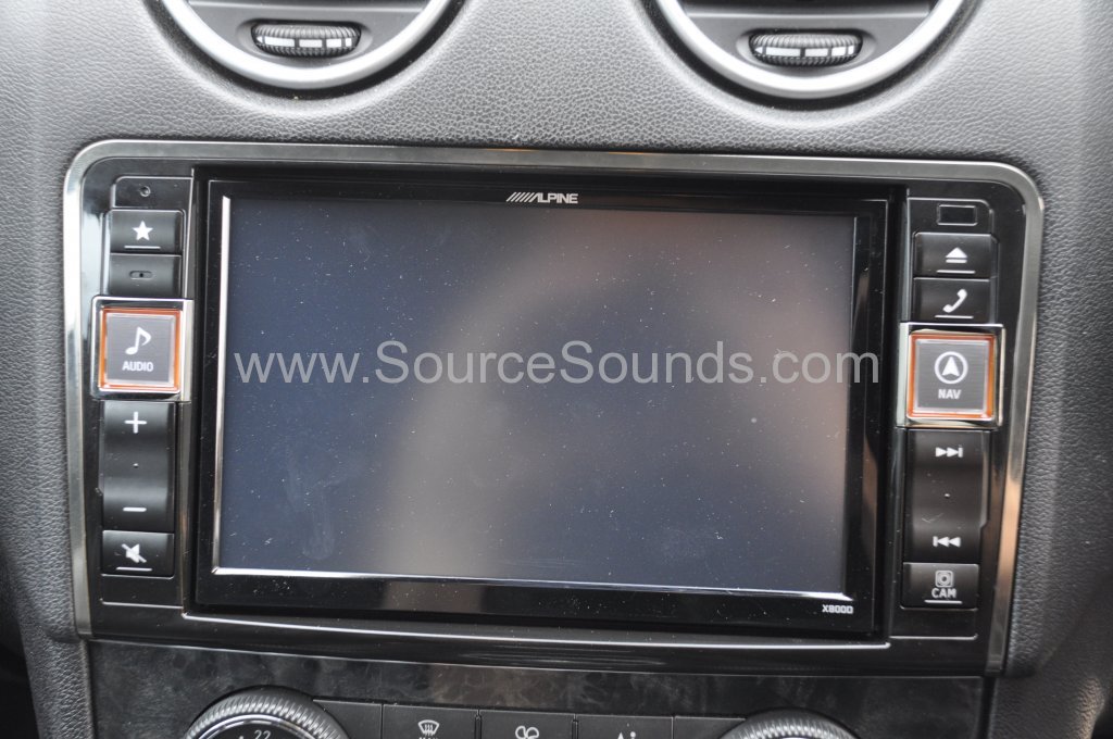 Mercedes ML 2008 navigation audio upgrade 003