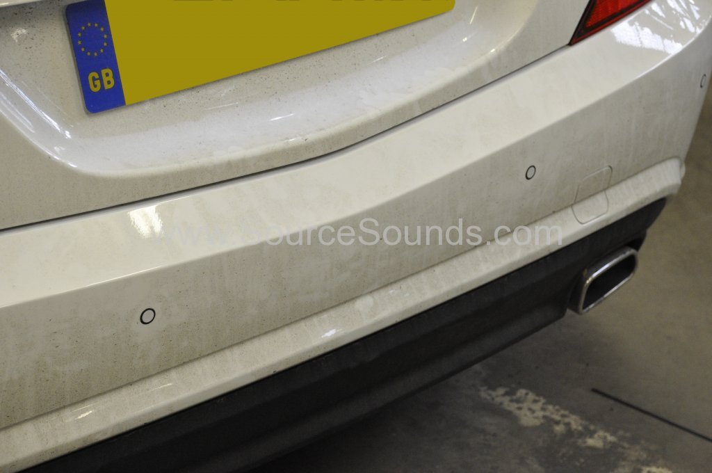 Mercedes SLK 2014 rear parking sensor upgrade 004