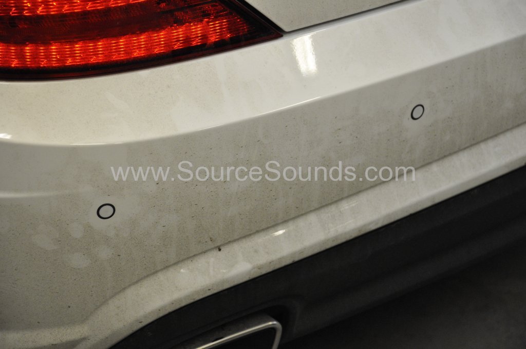 Mercedes SLK 2014 rear parking sensor upgrade 005