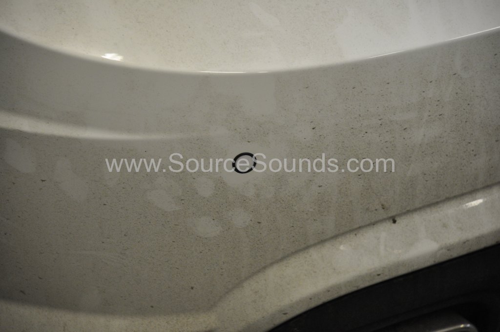 Mercedes SLK 2014 rear parking sensor upgrade 006