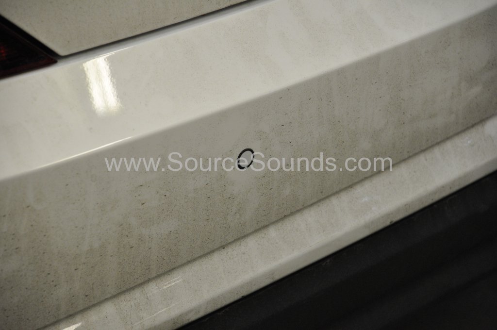 Mercedes SLK 2014 rear parking sensor upgrade 007