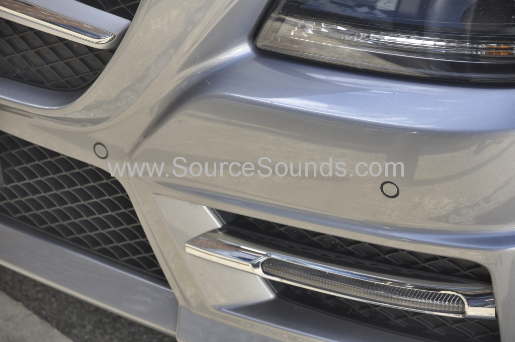 Mercedes SLK 2015 parkig sensors upgrade 003
