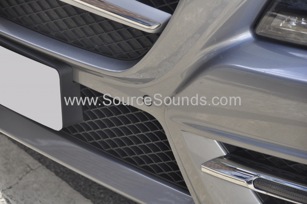 Mercedes SLK 2015 parkig sensors upgrade 004