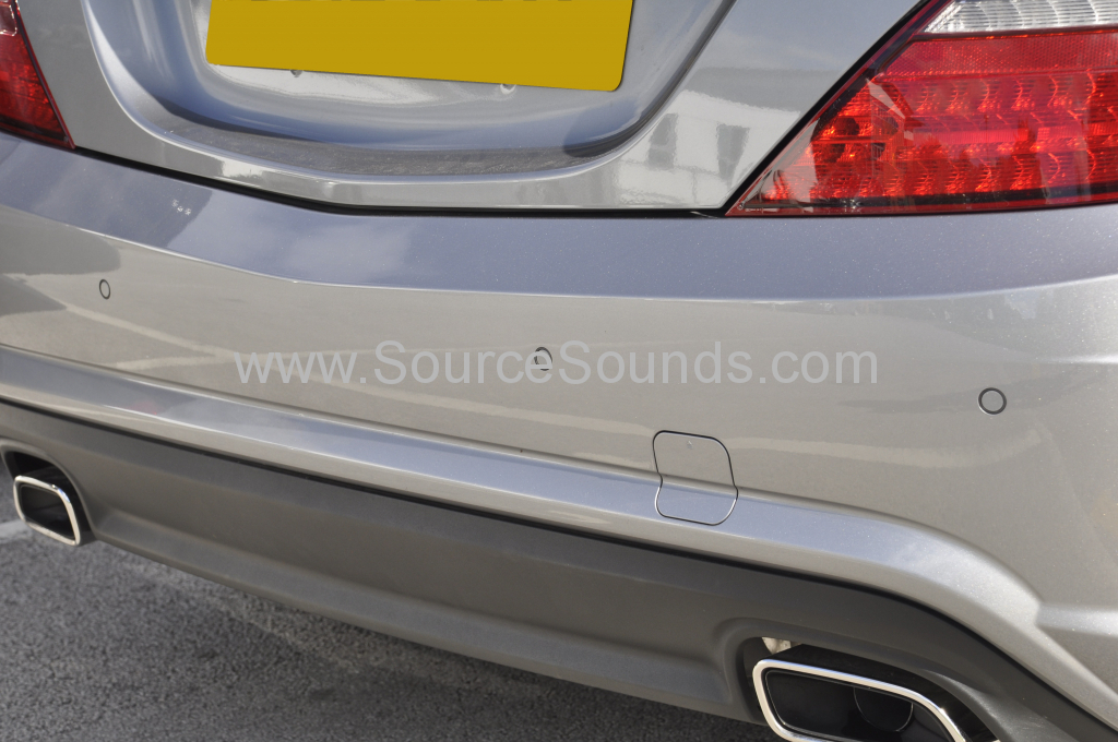 Mercedes SLK 2015 parkig sensors upgrade 008