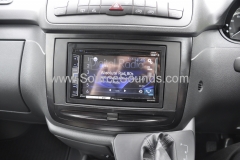 Mercedes Vito 2014 DAB screen upgrade 006