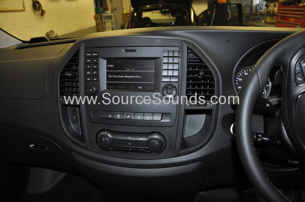 Mercedes Vito 2015 Alpine navigation upgrade 002