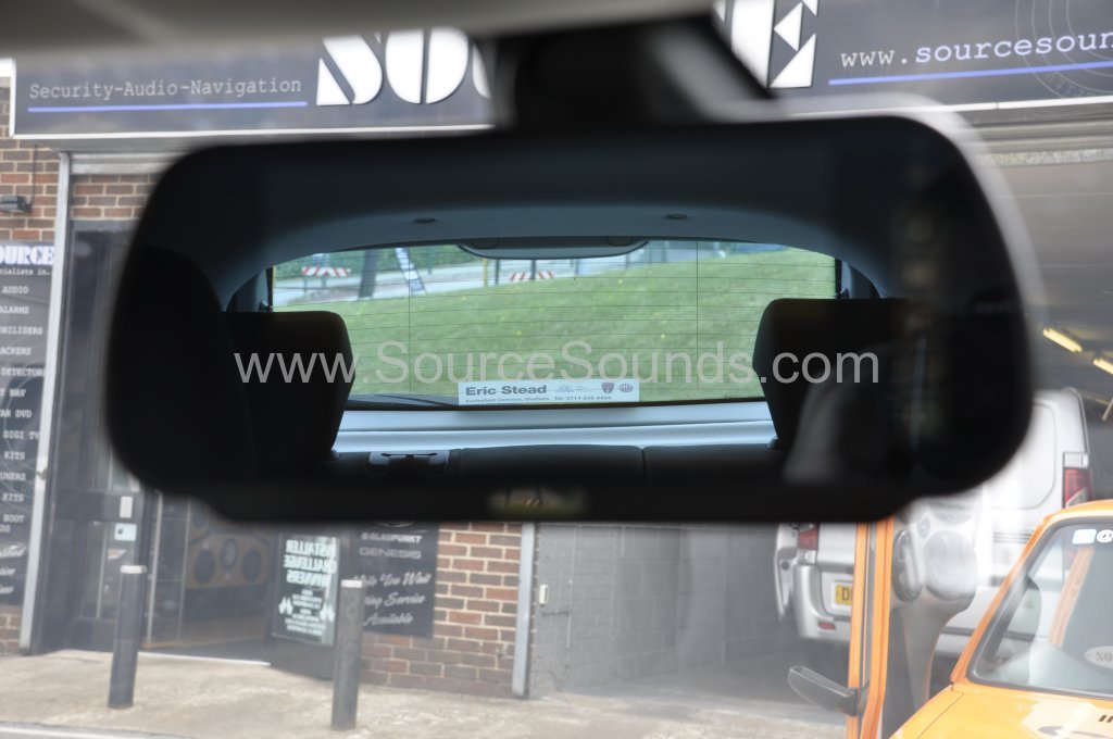 MG3 2015 reverse camera mirror monitor 005