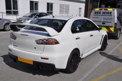 Mitsubishi Evo 2008 DAB stereo upgrade 002