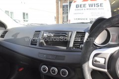 Mitsubishi Evo 2008 DAB stereo upgrade 004