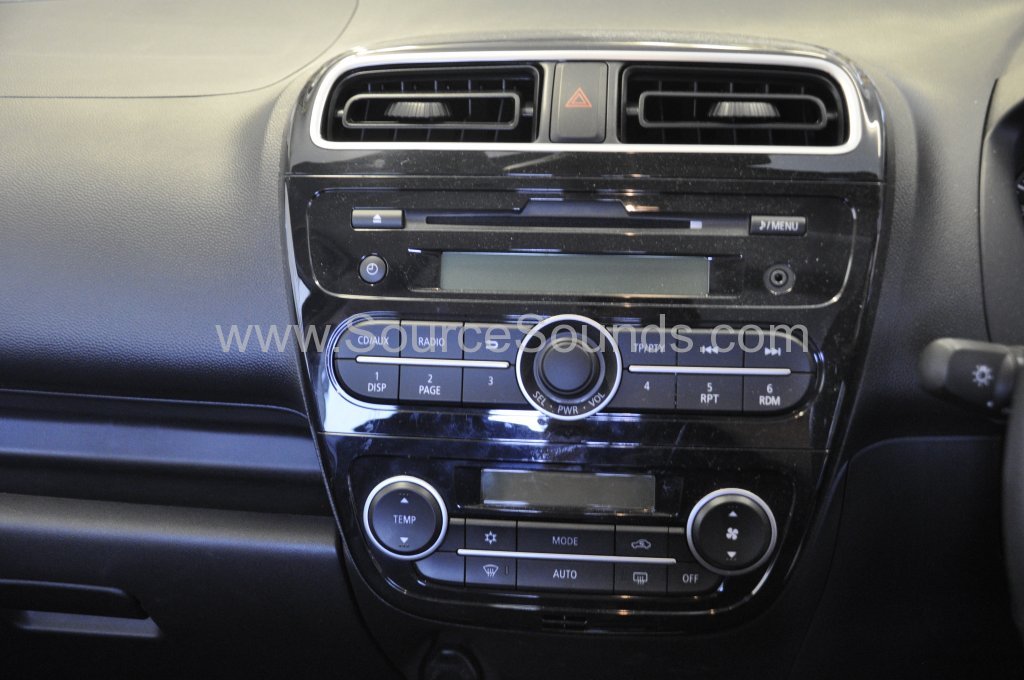 Mitsubishi Mirage 2013 reverse camera upgrade 004