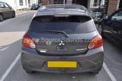 Mitsubishi Mirage 2013 reverse camera upgrade 002