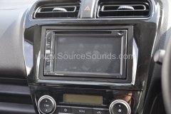 Mitsubishi Mirage 2013 reverse camera upgrade 005