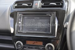 Mitsubishi Mirage 2013 reverse camera upgrade 006