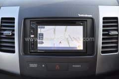 Mitsubishi Outlander 2007 navigation upgrade 007
