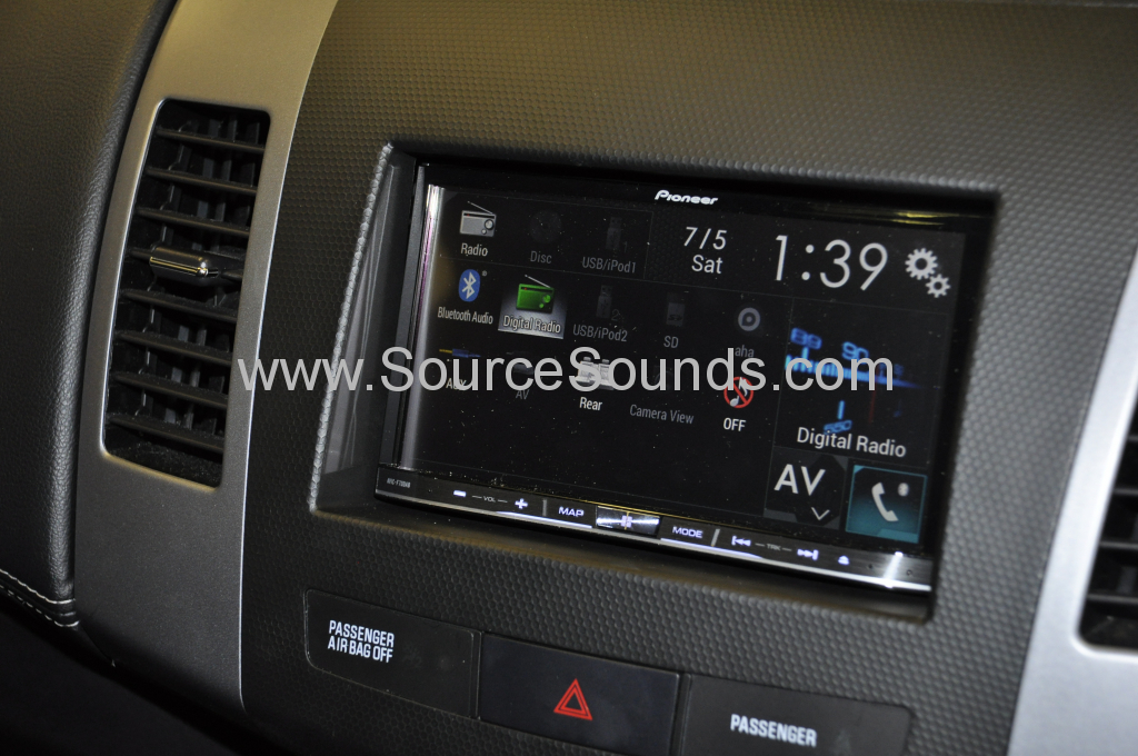 Mitsubishi Outlander GX4 2010 navigation upgrade 004