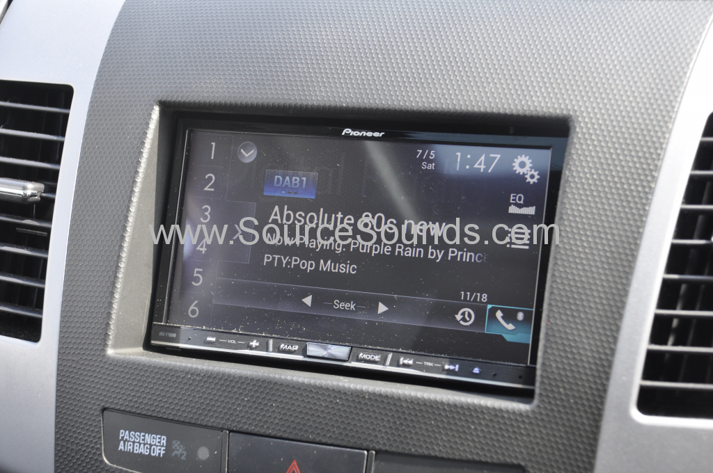Mitsubishi Outlander GX4 2010 navigation upgrade 007