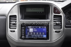 Mitsubishi Shogun 2006 navigation upgrade 007