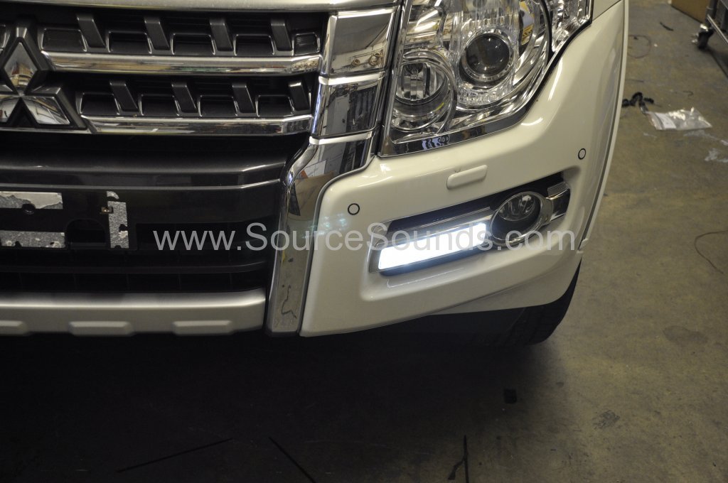 Mitsubishi Shogun 2014 parking sensor upgrade 003