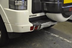 Mitsubishi Shogun 2014 parking sensor upgrade 006