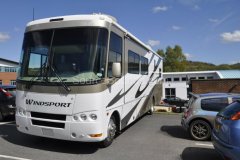 Windsport Motorhome TV Screen
