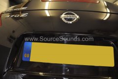 Nissan 370z 2009 reverse camera upgrade 003