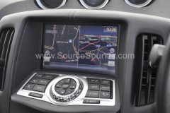Nissan 370z 2009 reverse camera upgrade 006