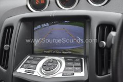 Nissan 370z 2011 reverse camera upgrade 011