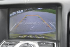 Nissan 370z 2011 reverse camera upgrade 012