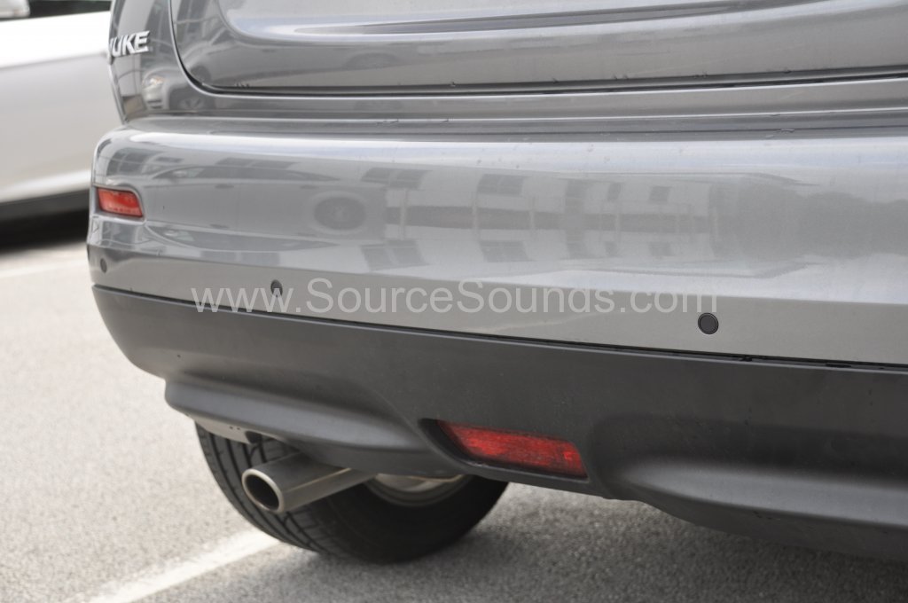 Nissan Juke 2012 rear parking sensors 005
