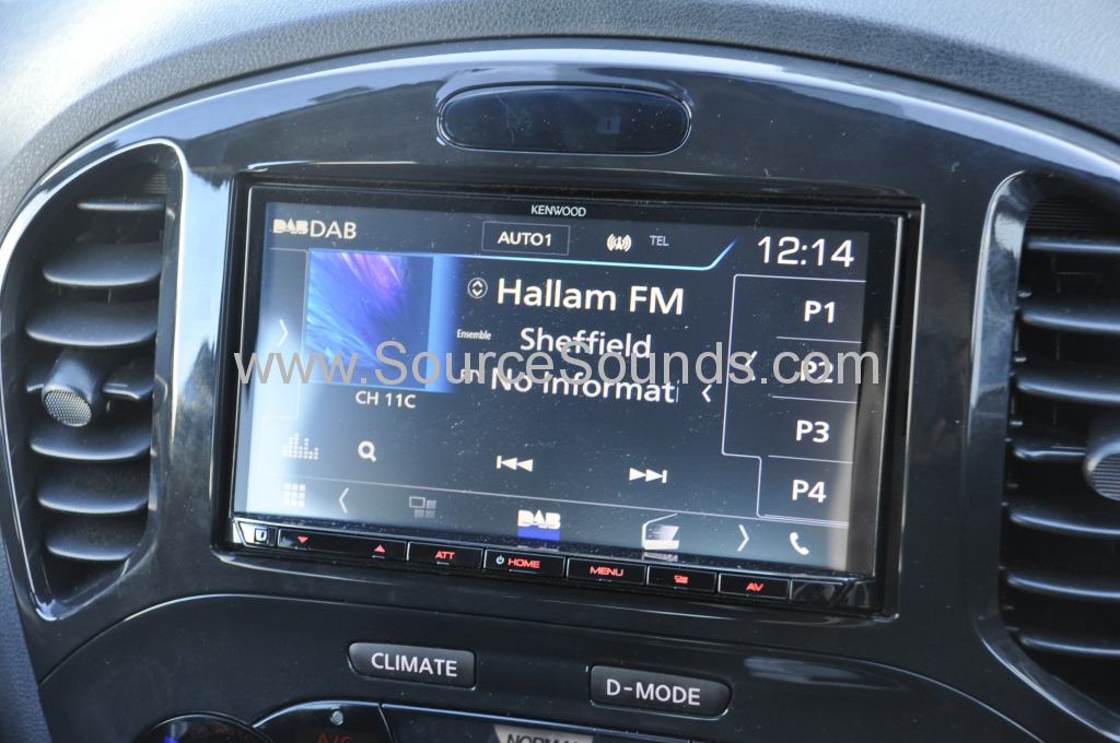 Nissan Juke 2013 DMX unit and camera retention 003