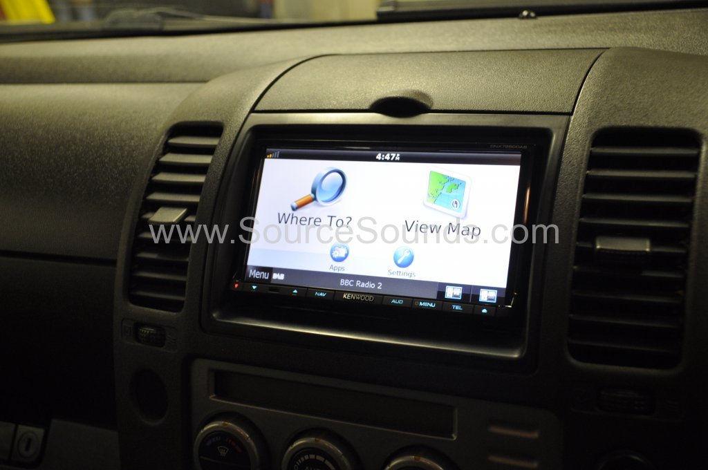 Nissan Navara 2006 Navigation upgrade 007